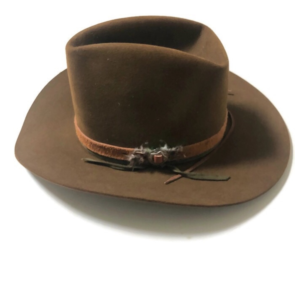 Vintage NWT Baileys 5x Beaver cowboy hat sz 6 3/4